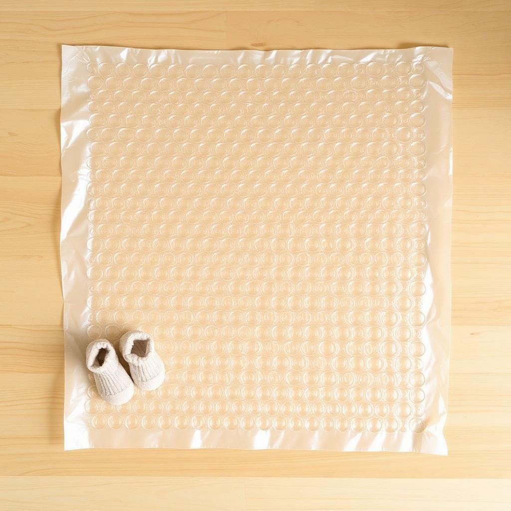 Bubble Wrap Stomp — Montessori toddler activity