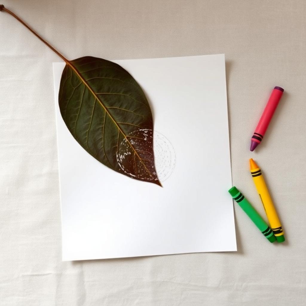 Crayon Rubbings — Montessori toddler activity