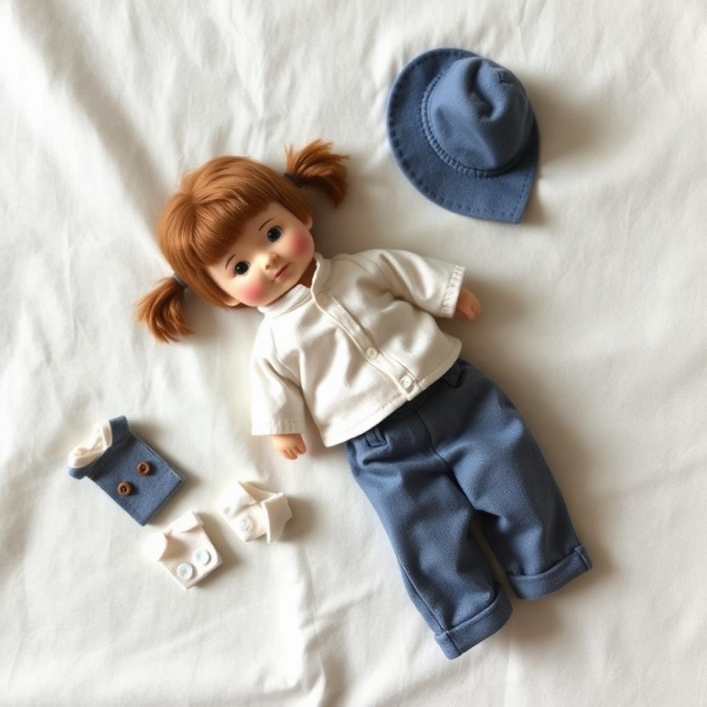 Dressing a Doll — Montessori toddler activity