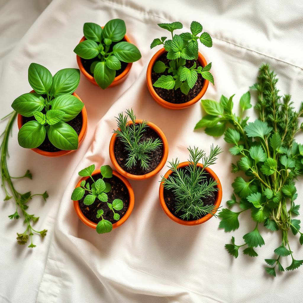 Herb Garden Touch & Smell — Montessori toddler activity