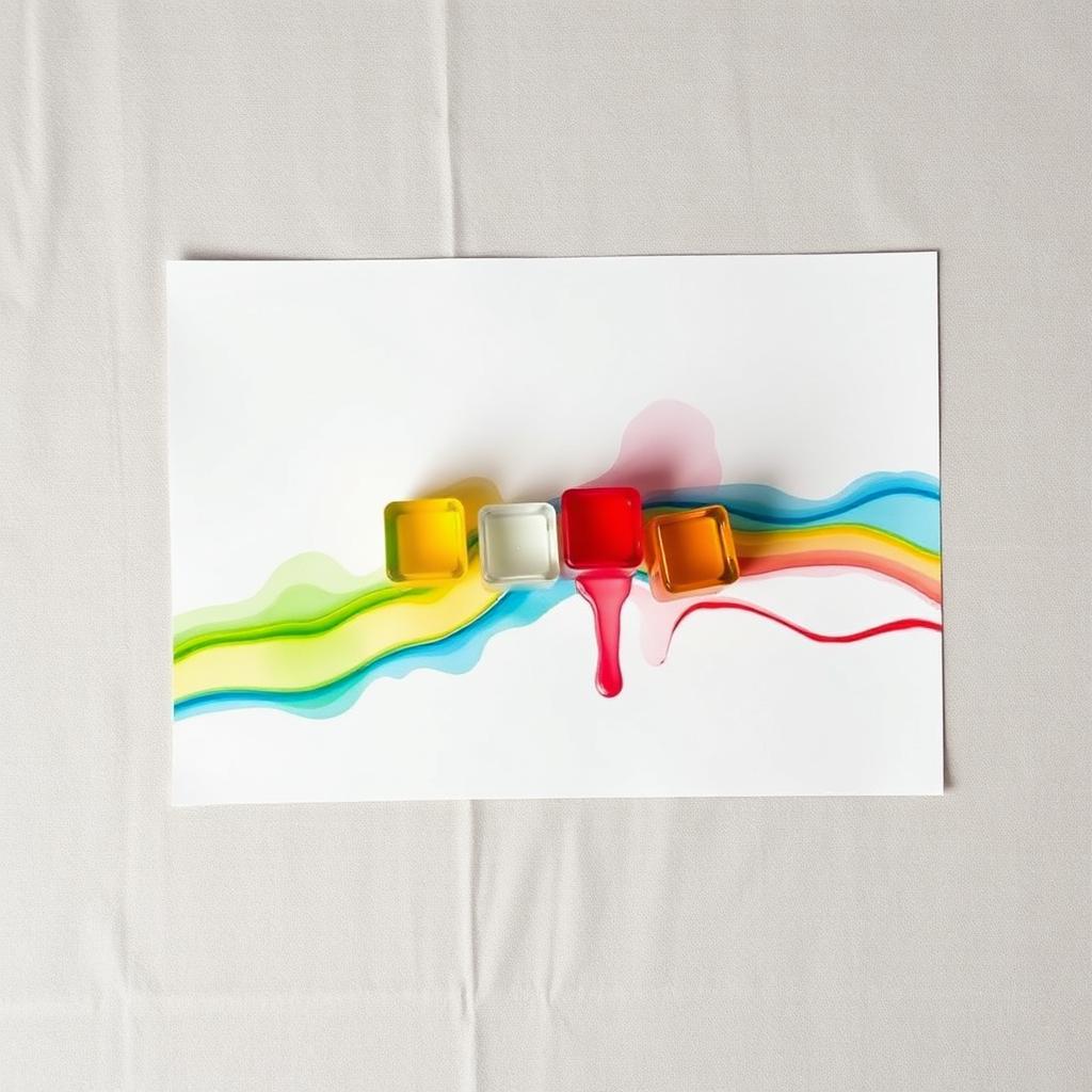 Ice Cube Painting — Montessori toddler activity