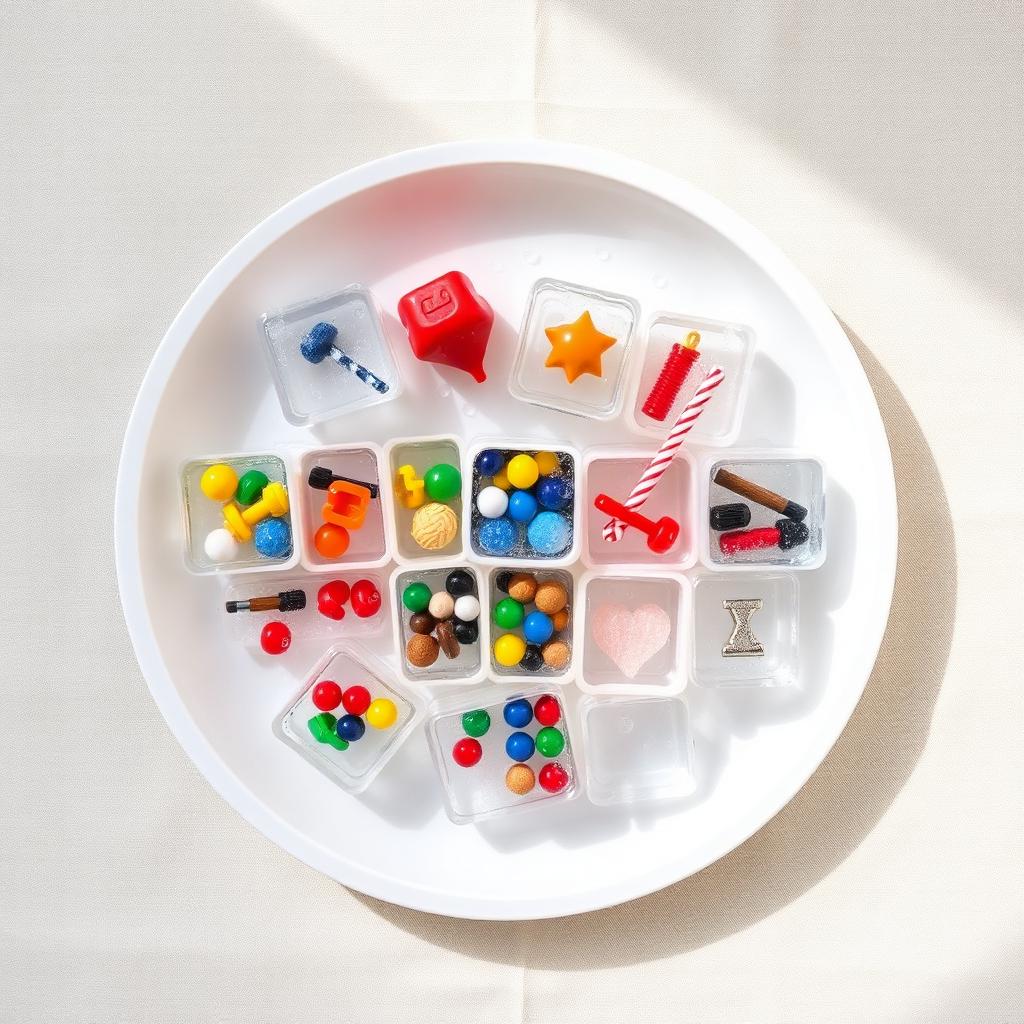 Ice Melt Discovery — Montessori toddler activity