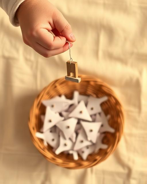 Magnetic Fishing — Montessori toddler activity