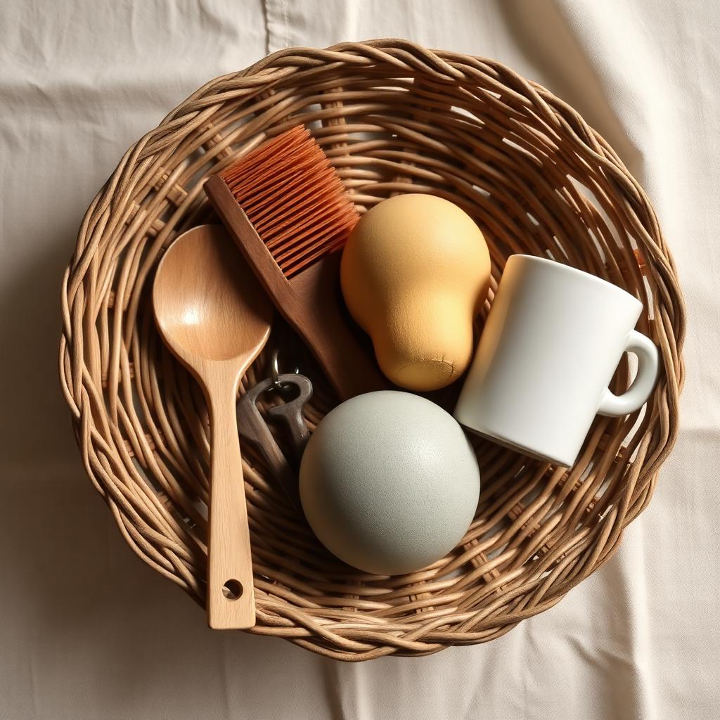 Object Basket Naming — Montessori toddler activity