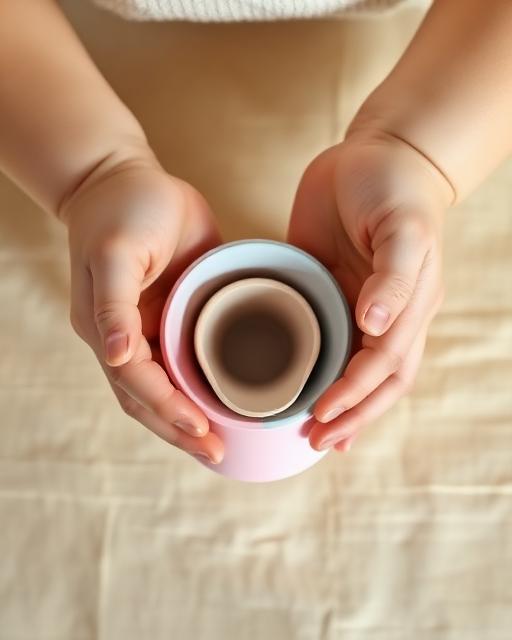 Nesting Cups — Montessori toddler activity