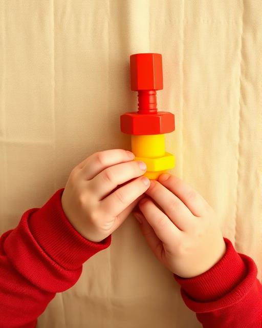 Nuts and Bolts — Montessori toddler activity