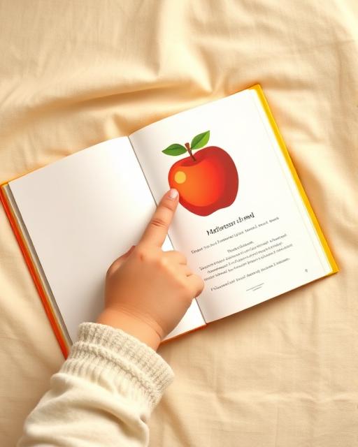Picture Book Naming — Montessori toddler activity