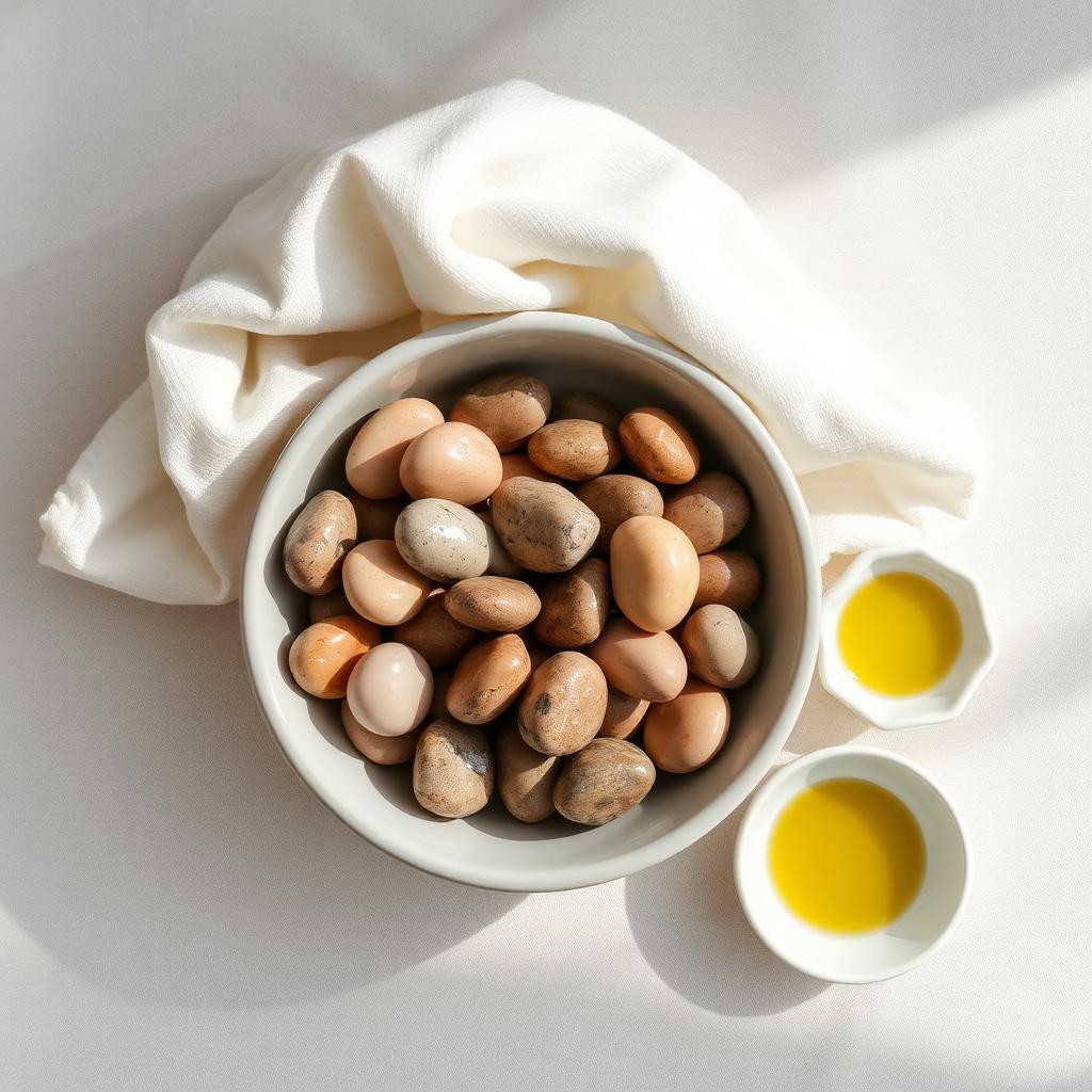 Polishing Pebbles — Montessori toddler activity