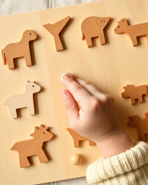 Knob Puzzles — Montessori toddler activity