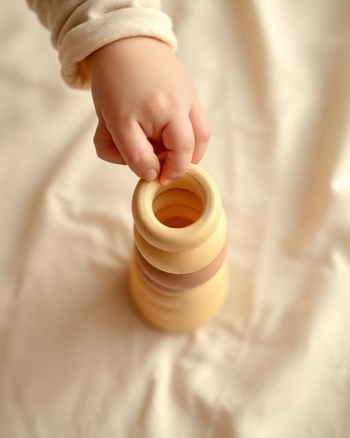 Stacking Rings — Montessori toddler activity