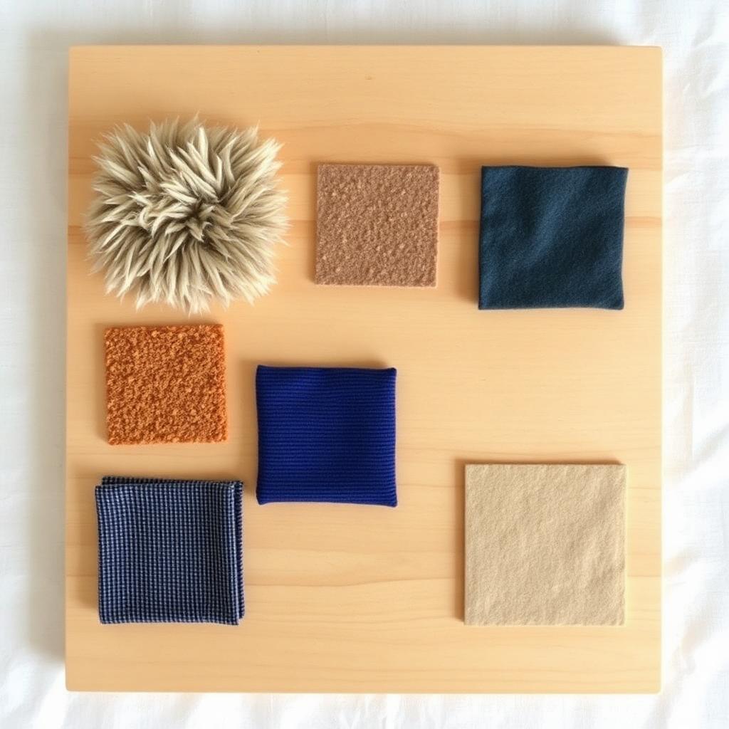 Texture Touch Board — Montessori toddler activity