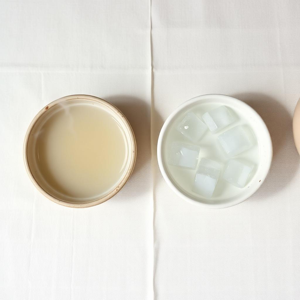 Warm & Cold Bowls — Montessori toddler activity