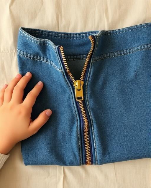 Zipper Practice Board — Montessori toddler activity